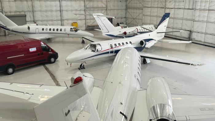 Jets MRO hangar