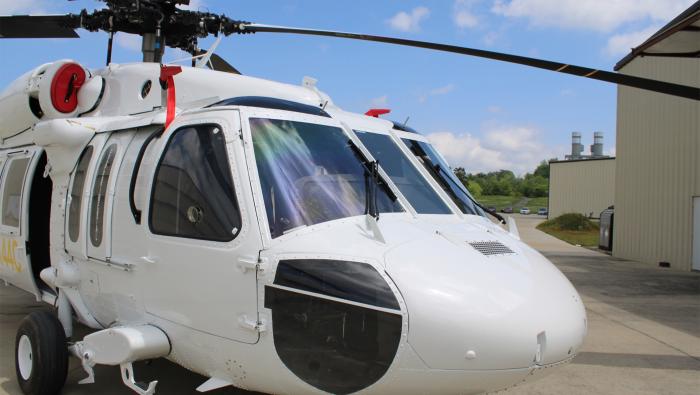 Sikorsky Blackhawk helicopter