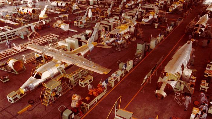 Mitsubishi Diamond (MU-300) production line