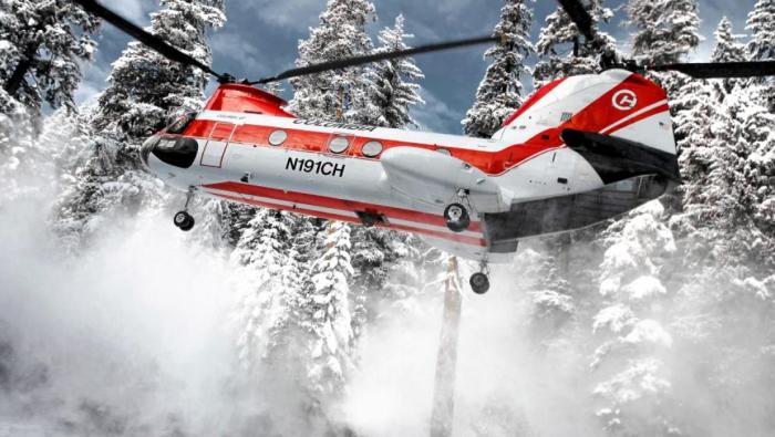 Columbia Helicopters Model 107-II heavy-lift rotorcraft