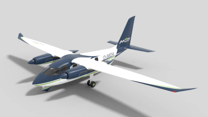 MD Aircraft's MDA1 electric aircraft