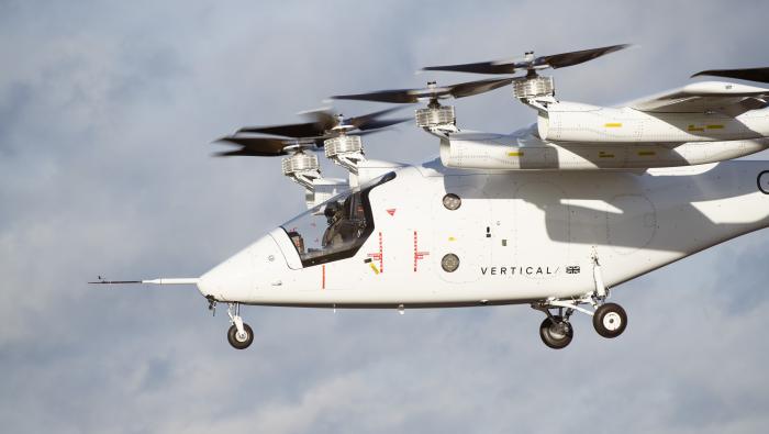 Vertical Aerospace VX4 eVTOL flight testing