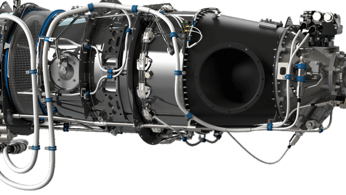 Pratt & Whitney Canada PT6E turbine engine