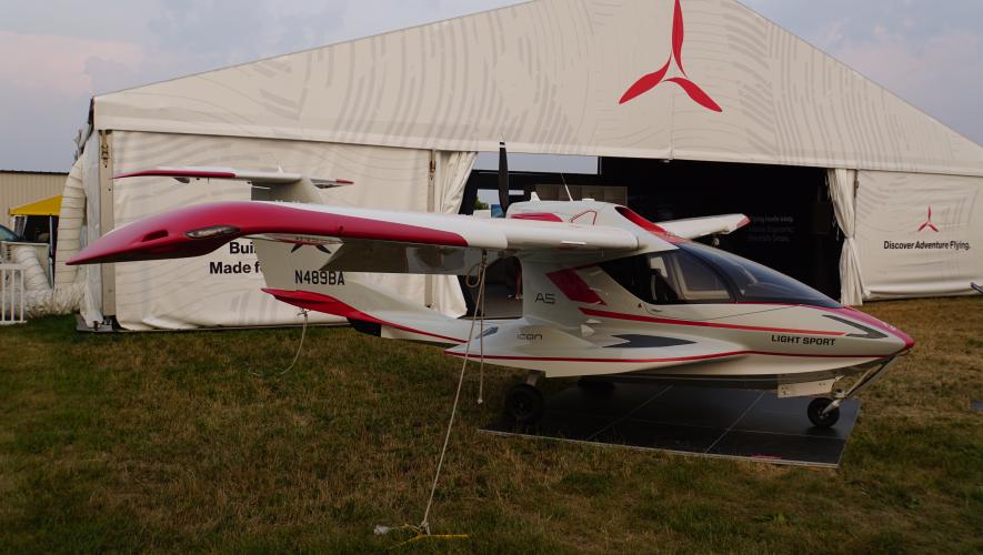 Icon A5 Astra Red livery