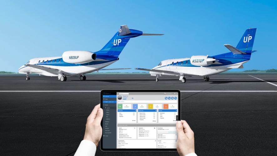 Bluetail keeps centralized maintenance records for Wheels Up