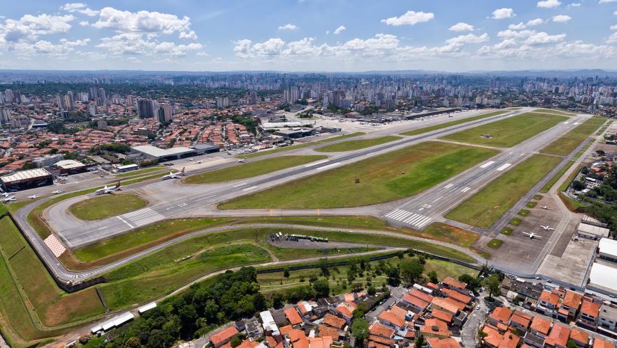 Congonhas Airport, Sao Paolo, Brazil