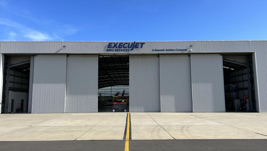 ExecuJet MRO Services Australia maintenance facility