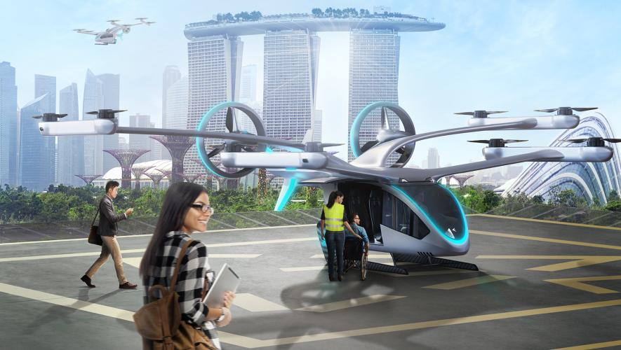 Eve Air Mobility sees its eVTOL vehicle operating in cities such as Singapore.