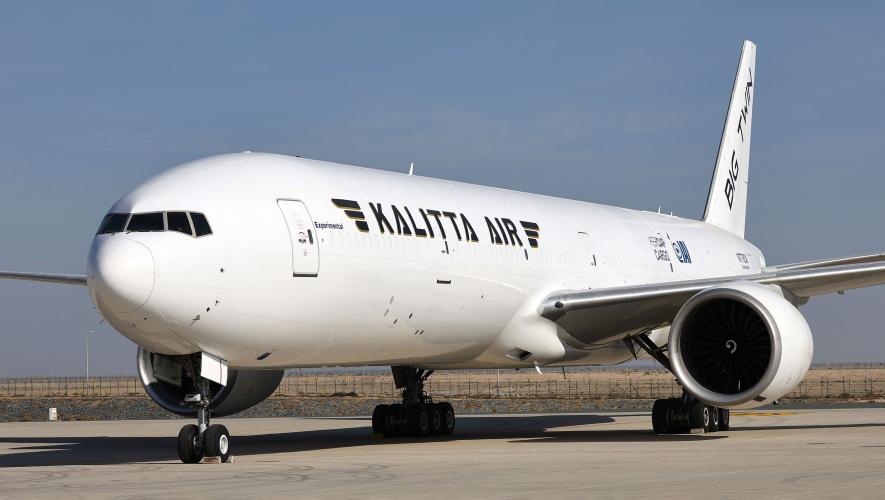 IAI’s Boeing 777-300ERSF “Big Twin” Freighter Lands in Dubai