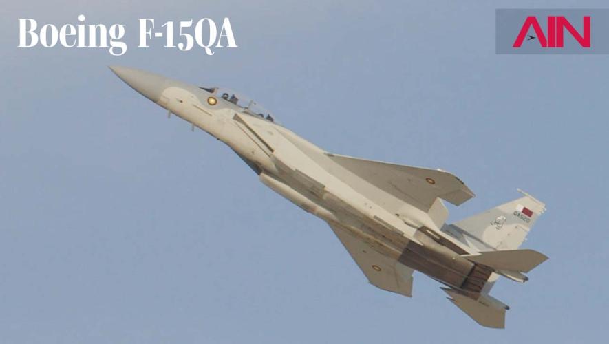 Boeing F-15QA Dubai Airshow