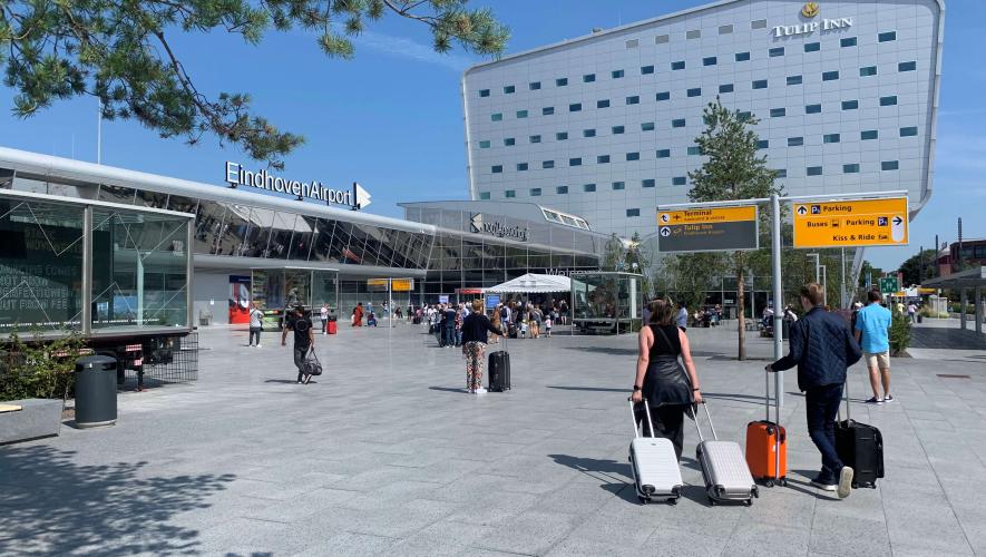 Eindhoven Airport in the Netherlands