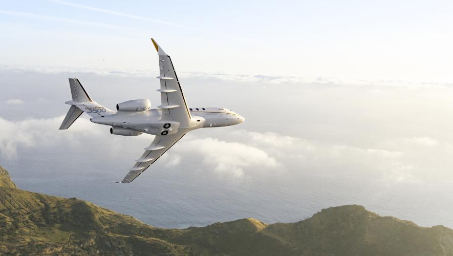 Bombardier Challeger 3500 business jet