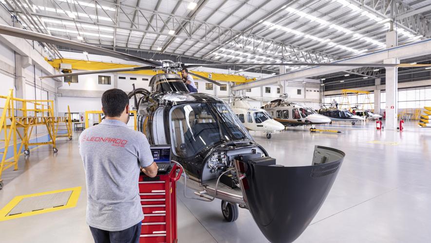 Leonardo Helicopter Service and Logistics Center