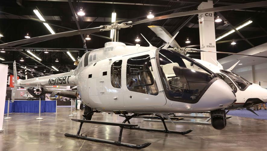 Bell 505 at Heli-Expo 2024
