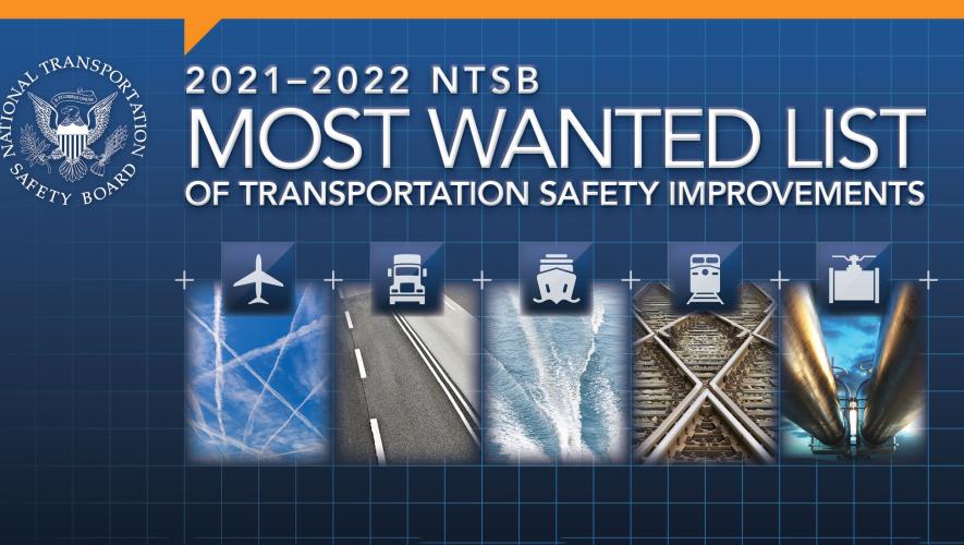 NTSB Safety List 2021-2022