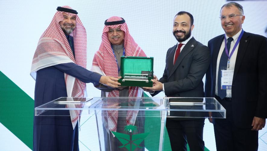 Embraer and Saudia Technic executives