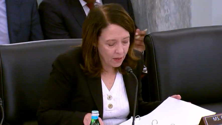 Committee chair Sen. Maria Cantwell (D-WA) discusses the FAA Reauthorization Act.