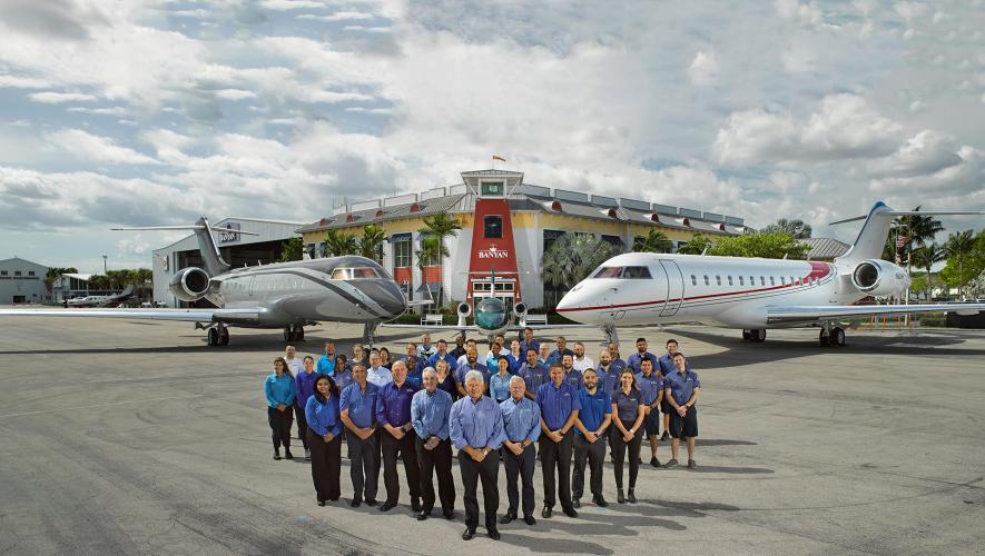 Banyan Air Service staff