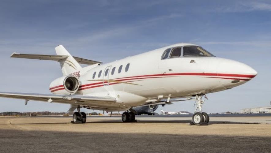 Hawker 800XP listed by Jet Access, Greenfield, Ind.