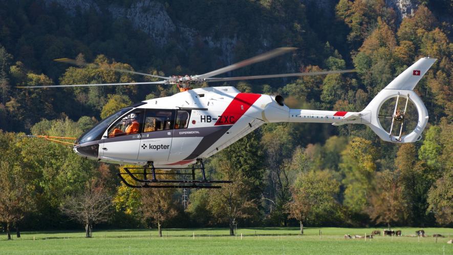 Leonardo AW09 helicopter