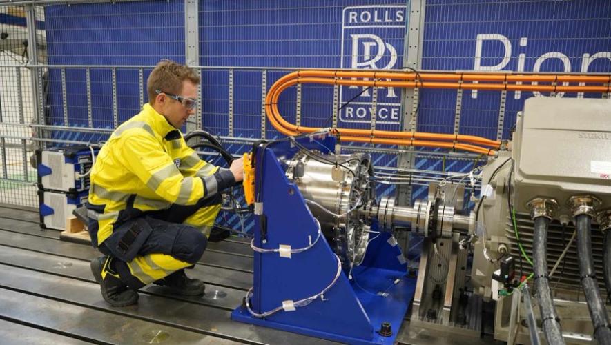Rolls-Royce tests 320-kilowatt electric motor demonstrator
