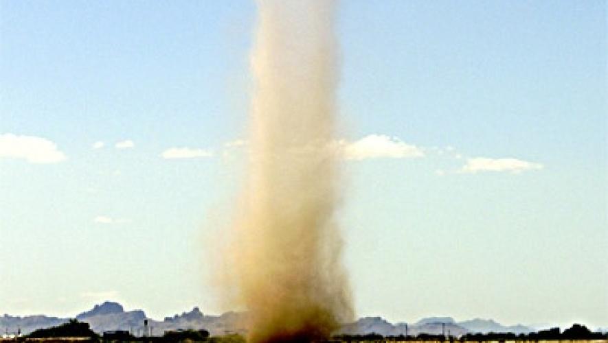Dust devil (Photo: NOAA)