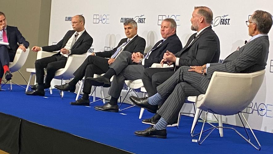 business aircraft OEM chiefs at EBACE 2024 panel