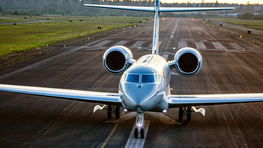 The Gulfstream 600 approved for steep approaches 