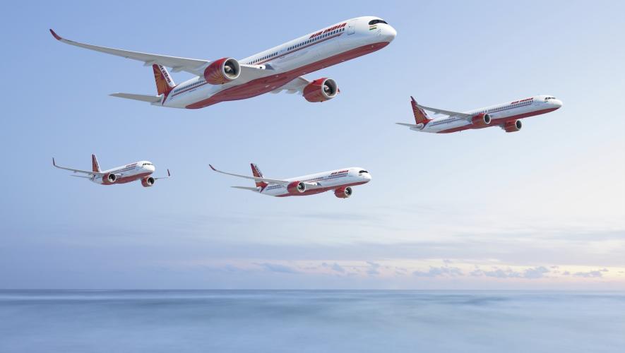 Air India has ordered 140 Airbus A320neos, 70 A321neo, 34 A350-1000s and 6 A350-900s.