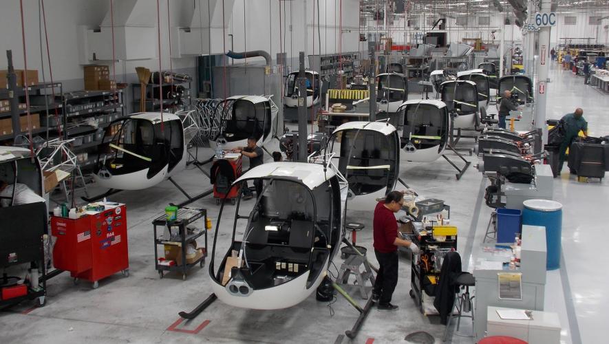 Robinson Helicopter production facility