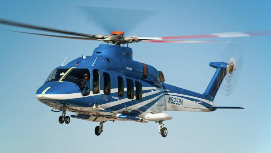 Bell 525 super-medium twin-engine helicopter in flight