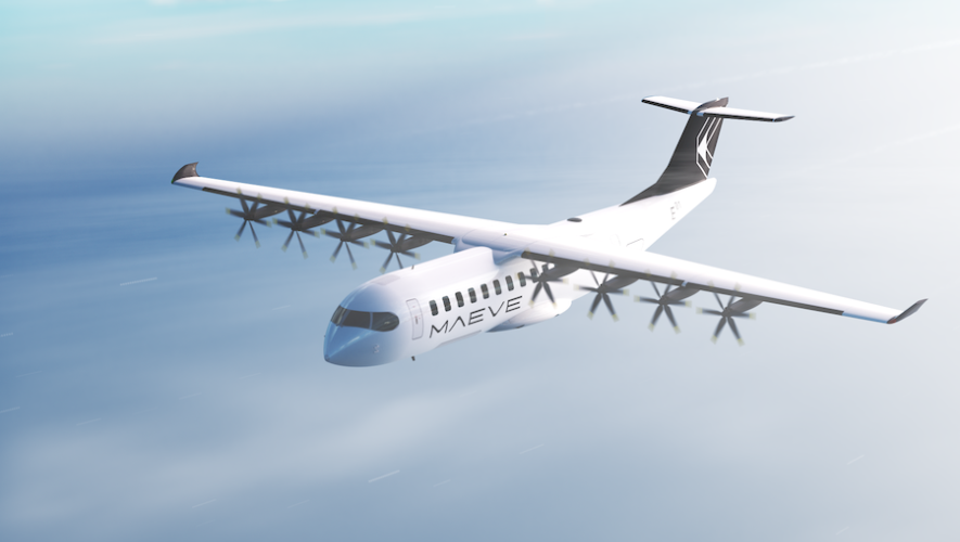 Developers expect the Maeve 01 all-electric regional airliner to enter service in 2029. 
