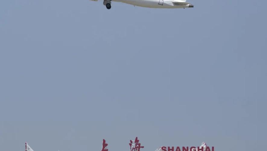 The first C919 takes off from Shanghai