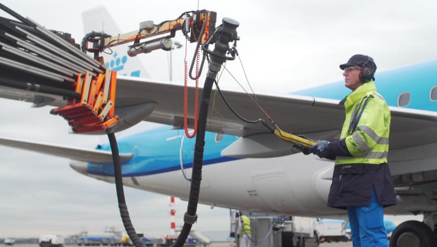 KLM has used SAF blends for all its flights departing Amsterdam