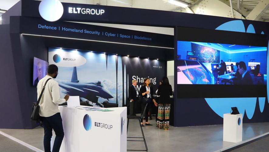 ELT Group booth at the Paris Airshow 2023