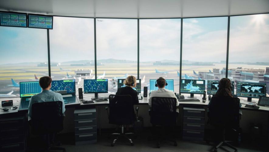 air traffic controllers
