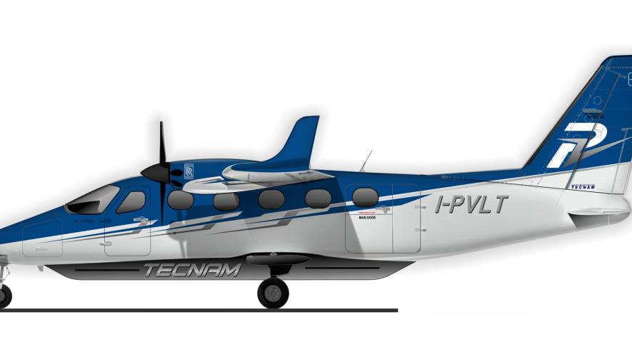 Tecnam P-Volt electric aircraft