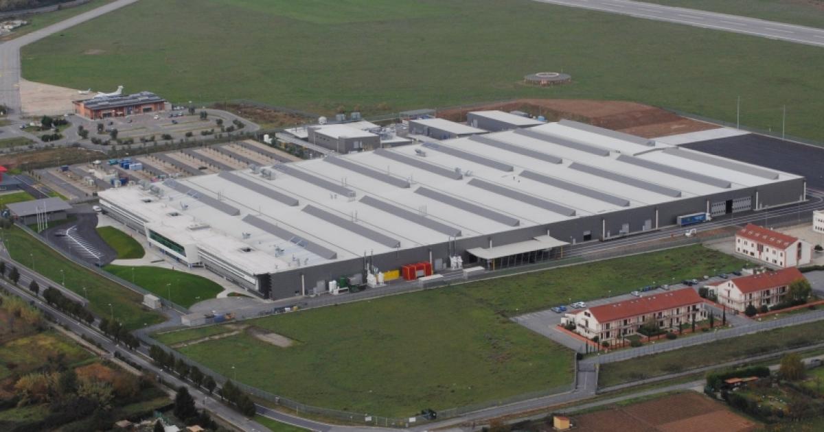 Piaggio factory in Villanova d'Albenga (Photo: Piaggio Aerospace)