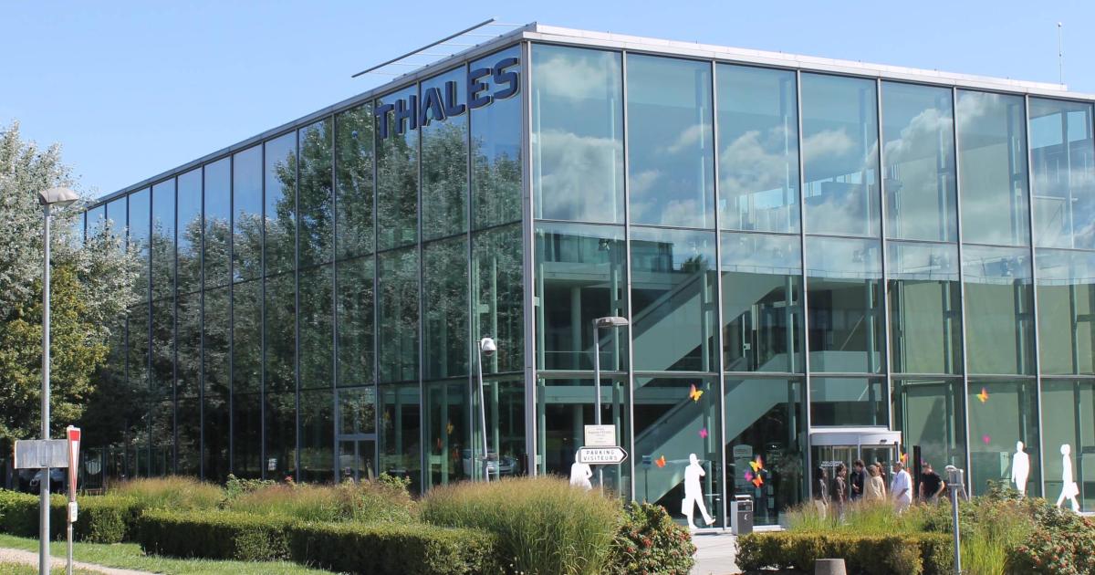 Thales research and development center in Paris