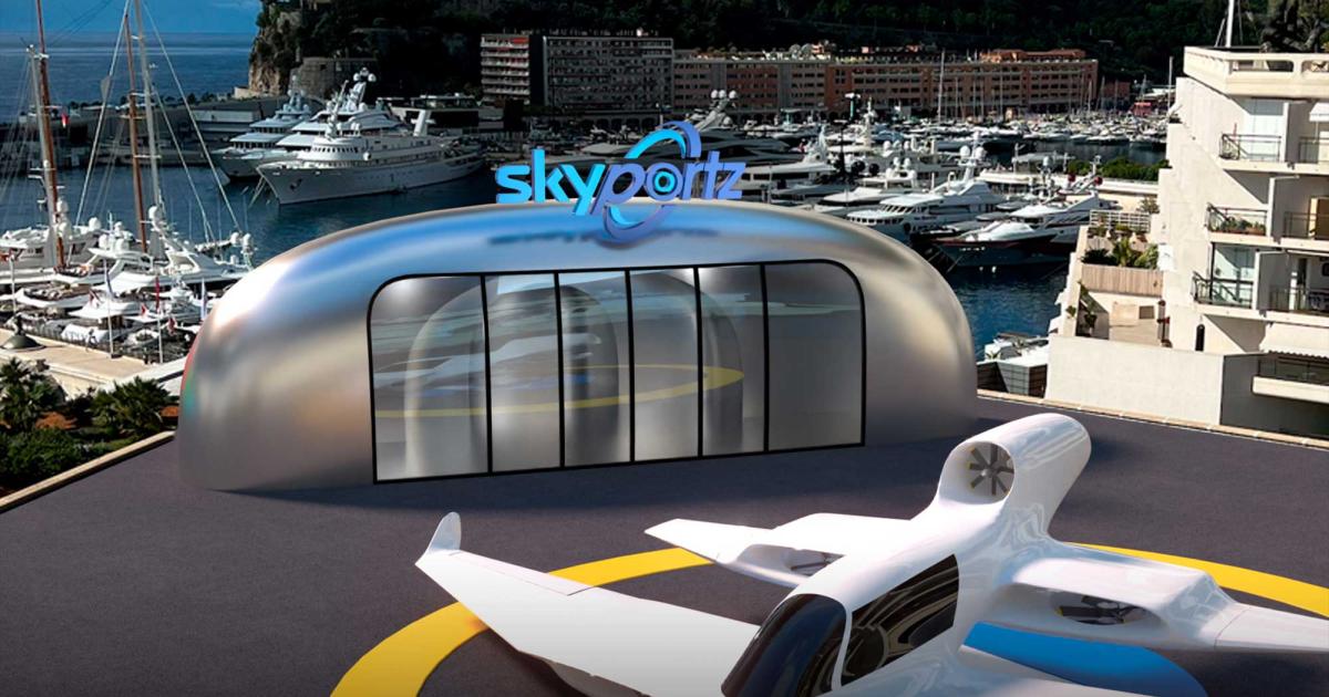 Skyportz vertiport concept