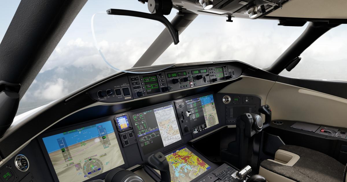 Bombardier Advanced Avionics Upgrade for the Vision flight deck
