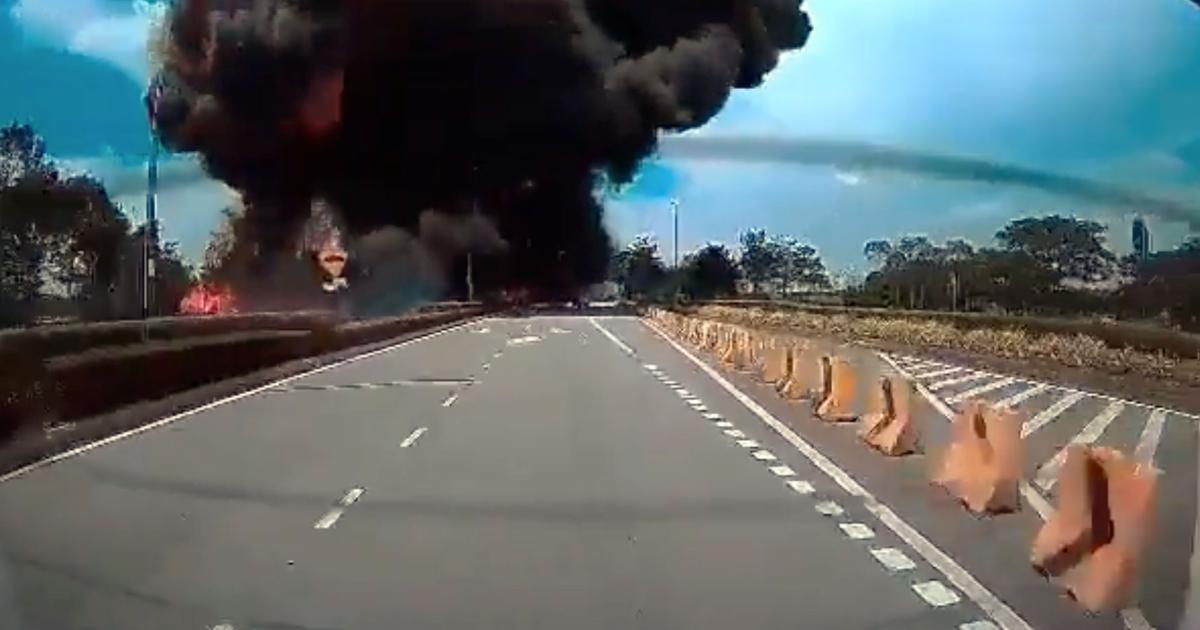 Premier I Jet Crash on Malaysian Highway