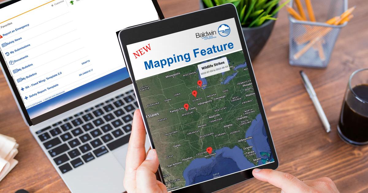 Baldwin Safety & Compliance Mapping Feature