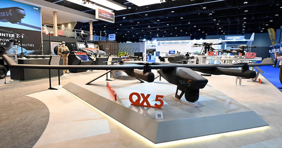 Edge Group's QX series of uncrewed air vehicles