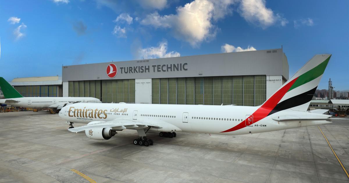 Turkish Technic and the Emirates Boeing 777-300ER