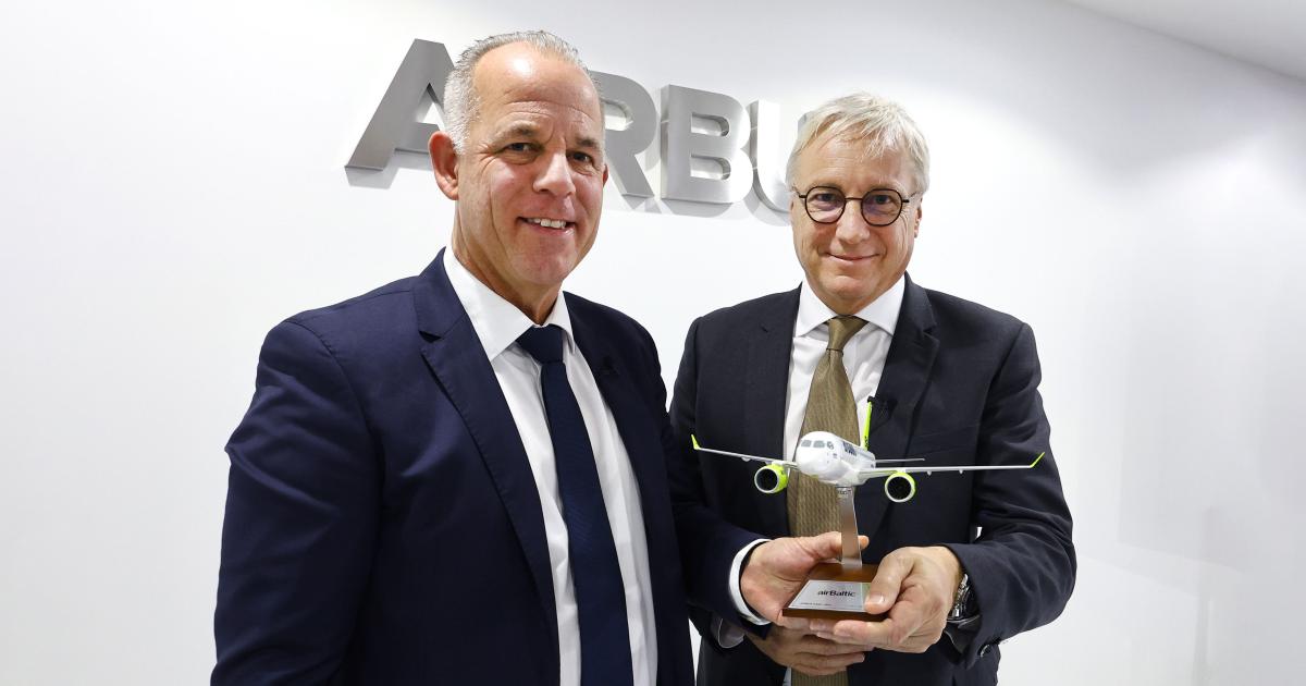 Airbus AirBaltic order
