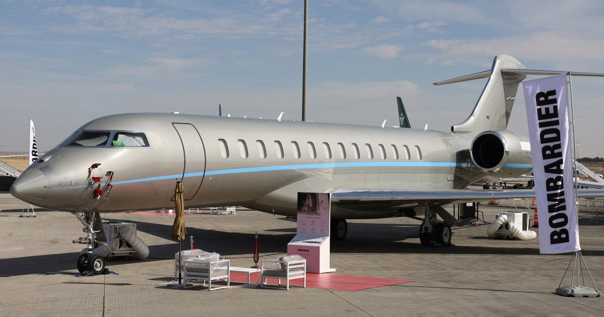 Bombardier at Dubai Airshow 2023