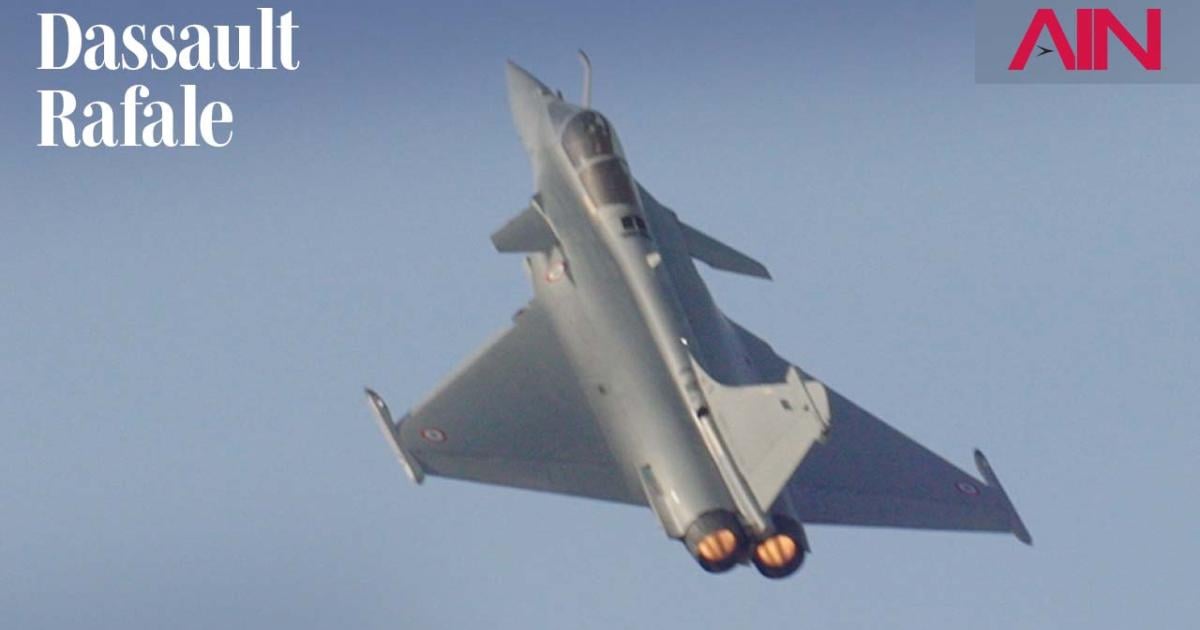 Dassault Rafale Dubai airshow