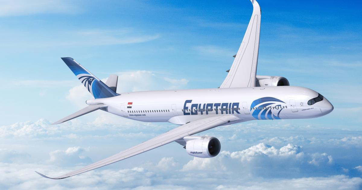 Egyptair is adding Airbus A350s to its fleet