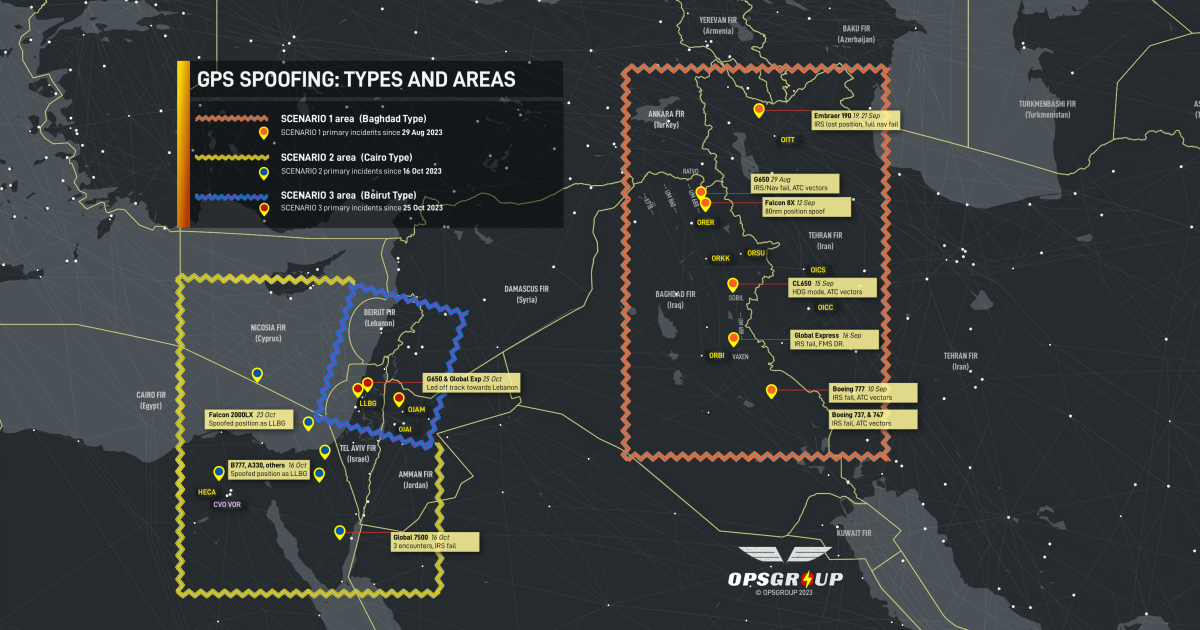 OpsGroup spoofing map (Image: OpsGroup)
